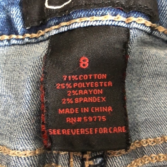 Earl ankle cuffed jeans size 8 - Picture 10 of 10